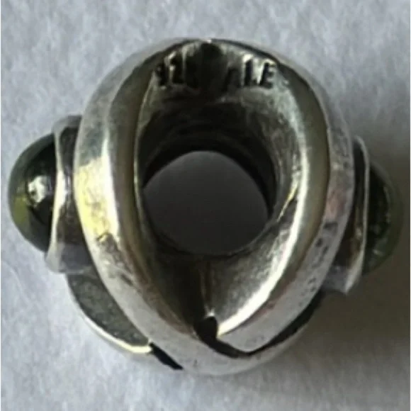 Pandora 925 ALE green muranum charm​​​ - Picture 2 of 7